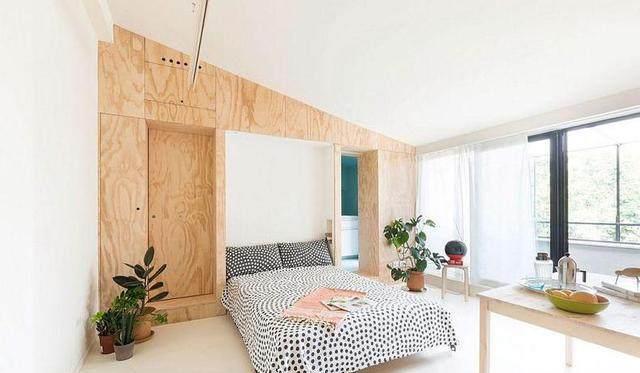 新萄京28平小巧公寓加入灵活移动门设计